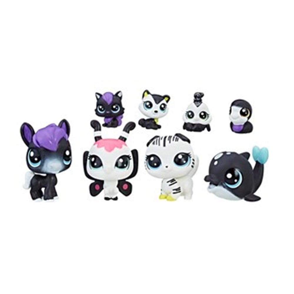 Littlest Pet Shop Siyah Beyaz Koleksiyonu Arkadaş Minişler C1847