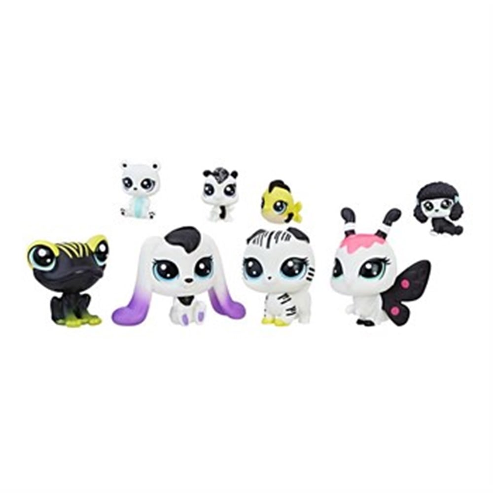 Littlest Pet Shop Siyah Beyaz Koleksiyonu Arkadaş Minişler C1847