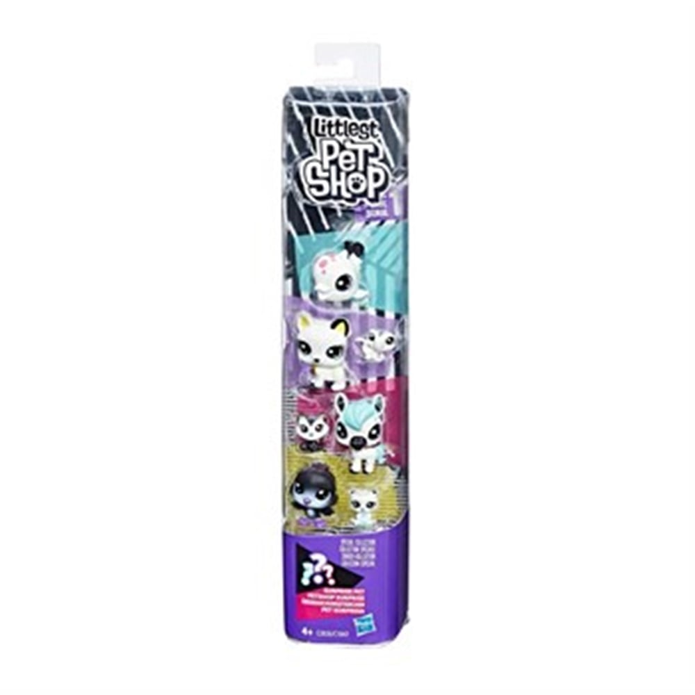 Littlest Pet Shop Siyah Beyaz Koleksiyonu Arkadaş Minişler C1847