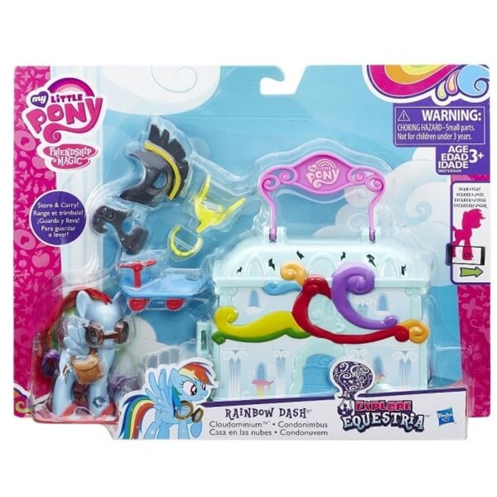 My Little Pony Oyun Çantası Rainbow Dash B3604-B8074 My Little Pony B8074