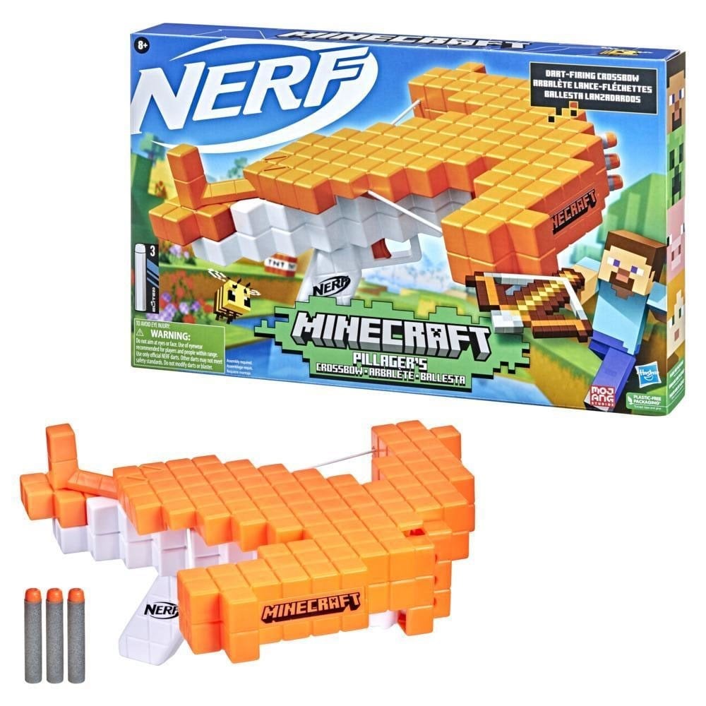 Nerf Minecraft Pillagers Crossbow F4415 Nerf F4415
