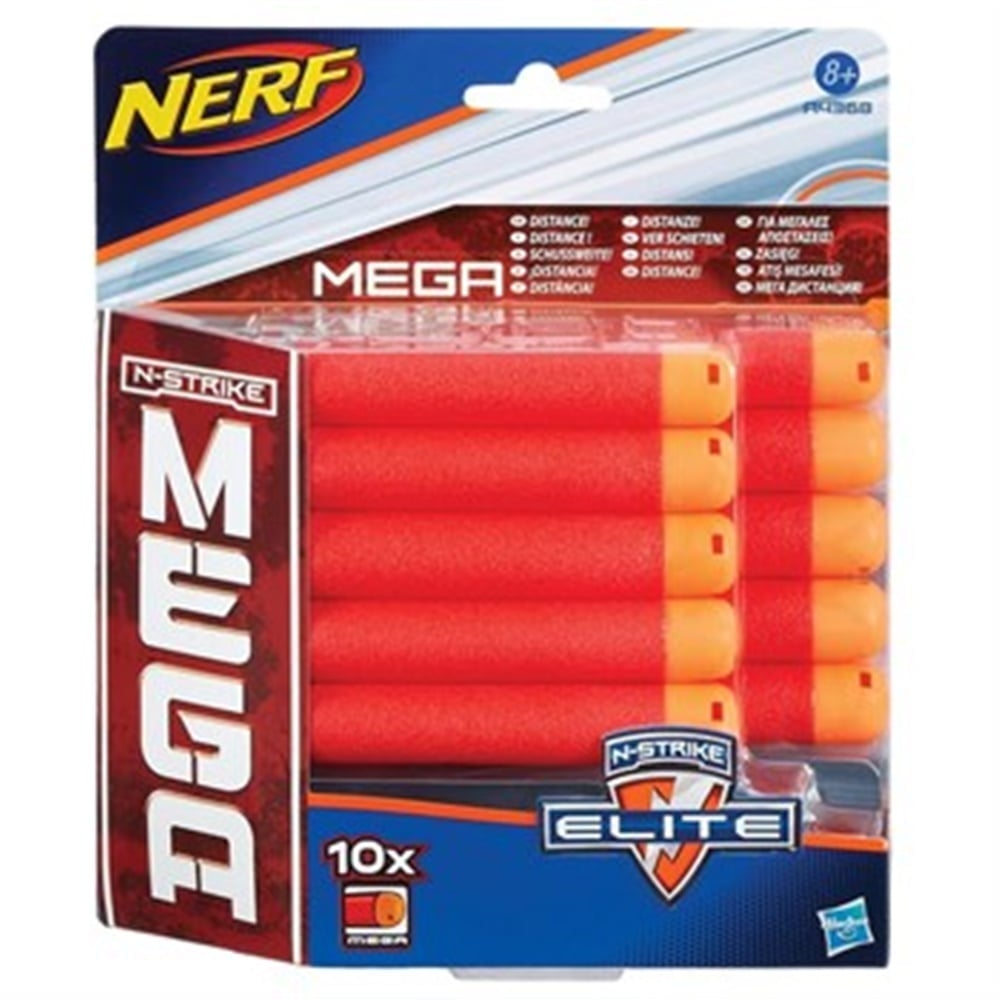 Nerf N-Strike Mega Dart 10'lu Yedek Paket A4368