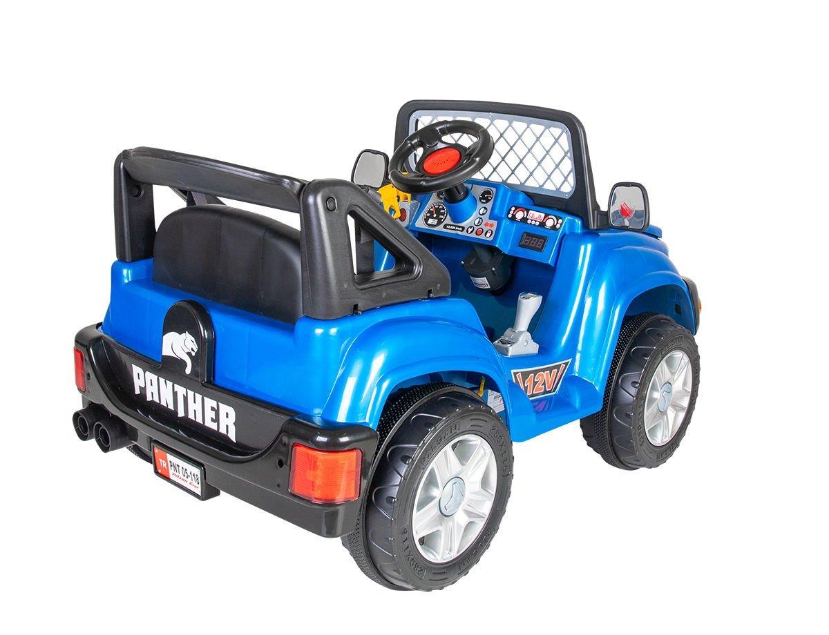 Pilsan Panther Kumandalı Akülü Araba 12V Mavi Pilsan PLSK 05 118 M