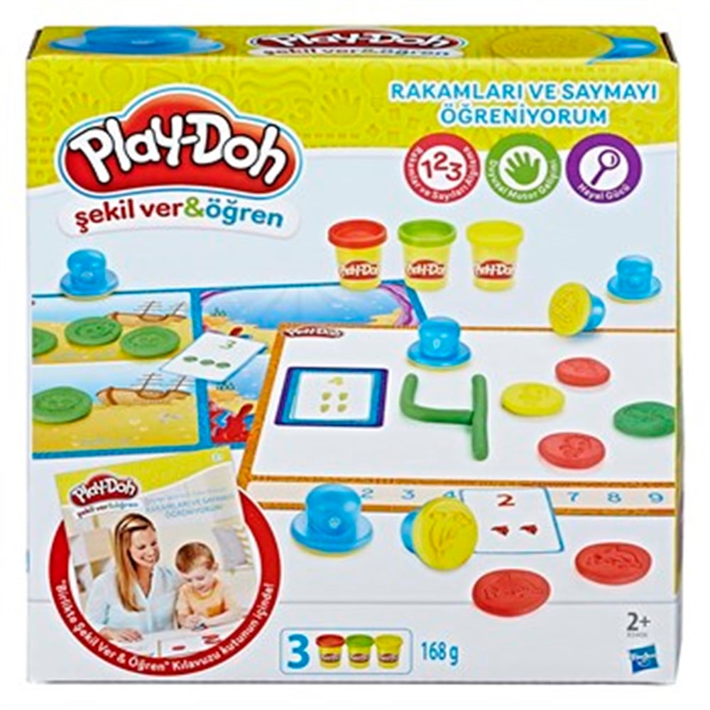 Play-Doh Oyun Hamuru Rakamları ve Saymayı Öğreniyorum B3406