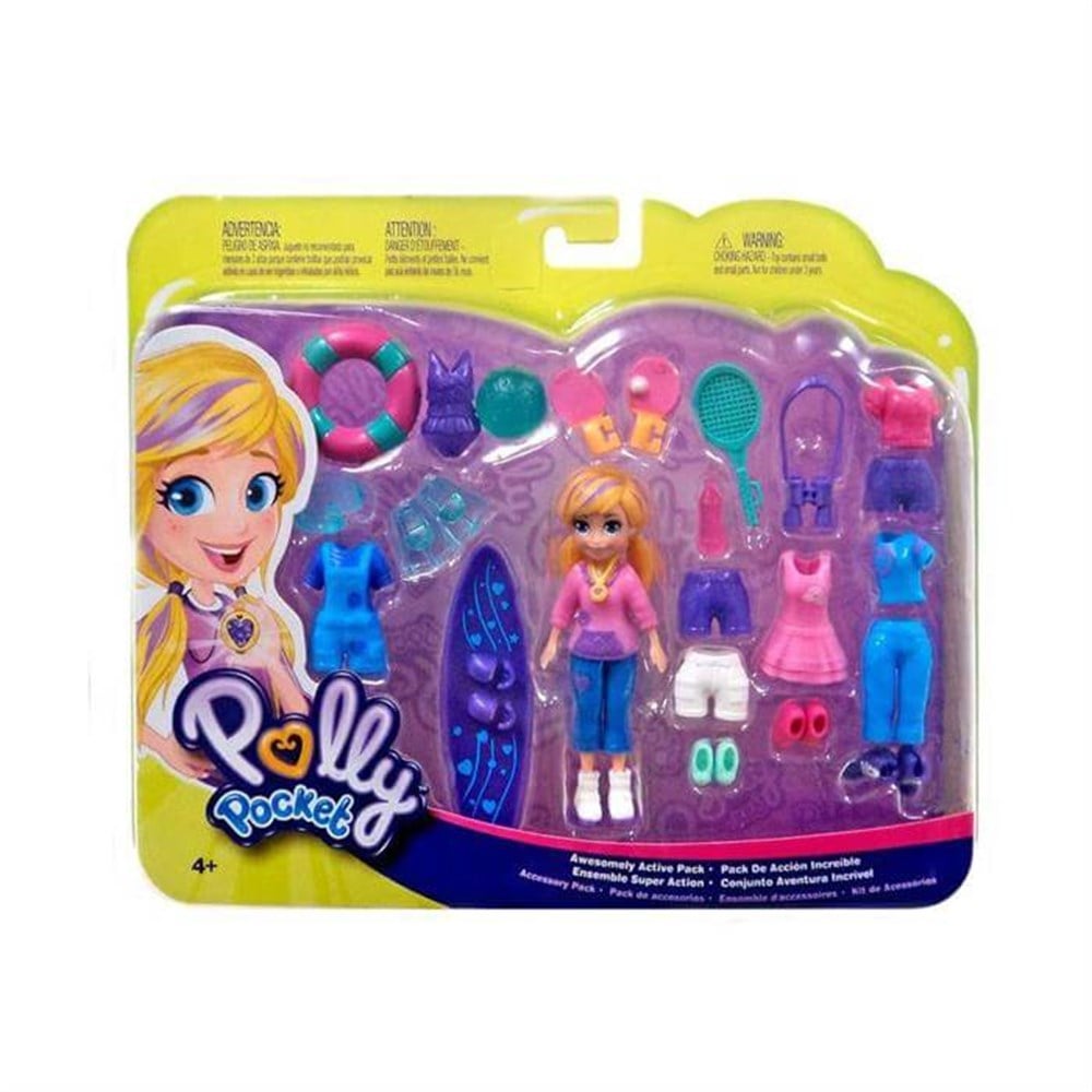 Polly Pocket Spor Yapıyor Oyun Setleri GBF85-GBF86 Polly Pocket GBF86