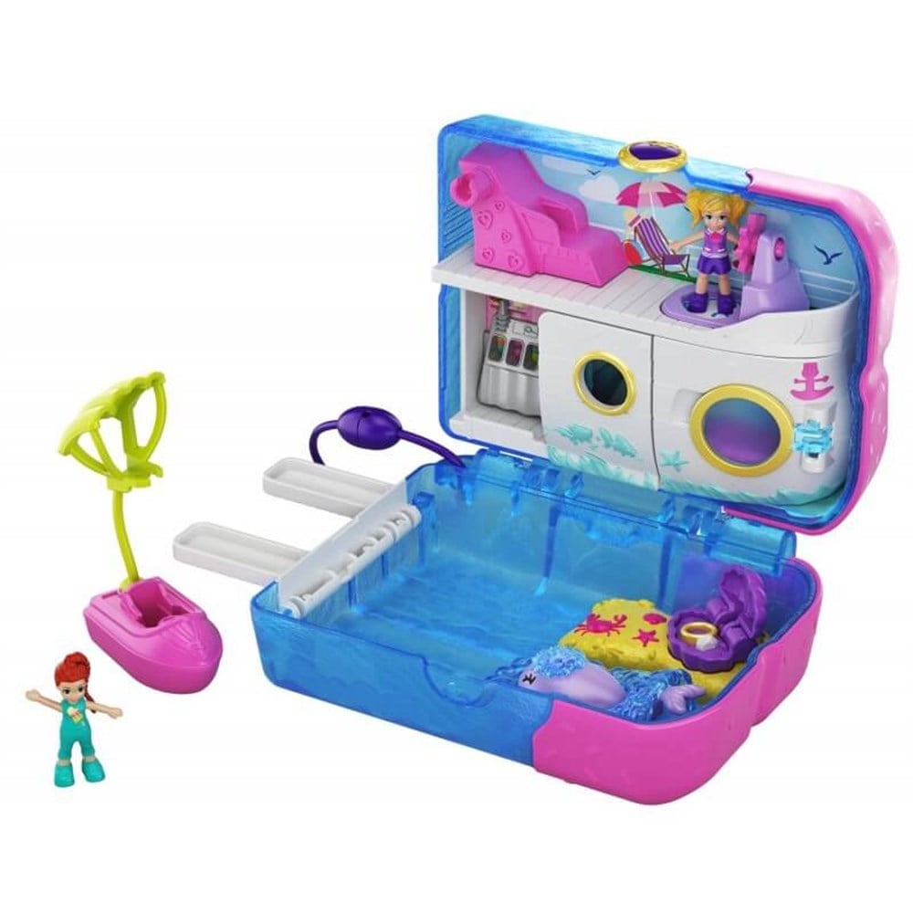 Polly Pocket Ve Maceraları Mikro Oyun Setleri FRY35-GKJ49 Sweet Sails Polly Pocket GKJ49