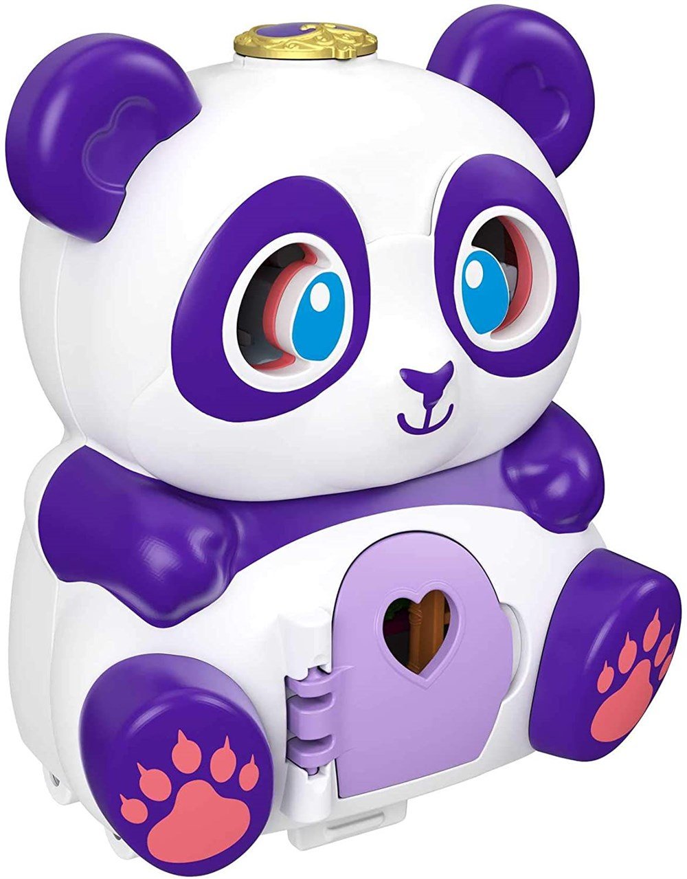Polly Pocket Çift Taraflı Micro Oyun Setleri Panda GTM56-GTM58 Polly Pocket GTM58