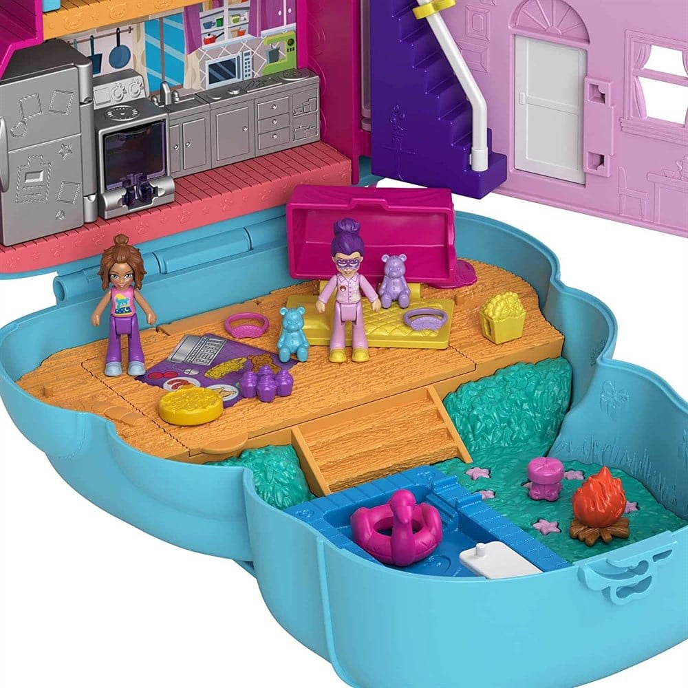 POLLY POCKET CANTA OLABILEN MICRO OYUN SETLERI GKJ63-HGC39 Polly Pocket HGC39