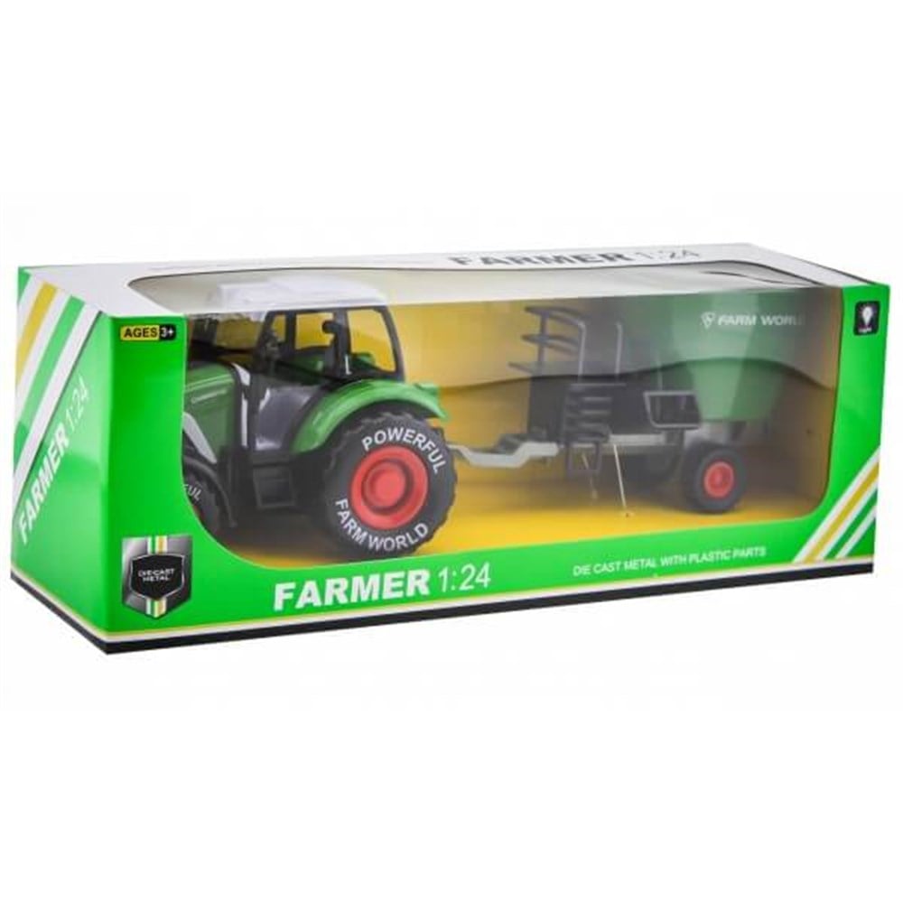 1:24 Sürtmeli Traktör Samatlı BIG95526