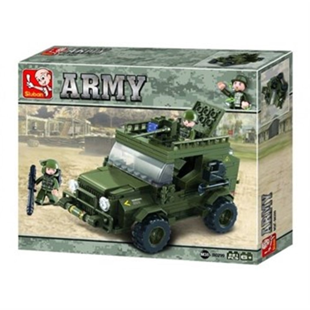 SLUBAN LEGO JEEP VE FİGÜR