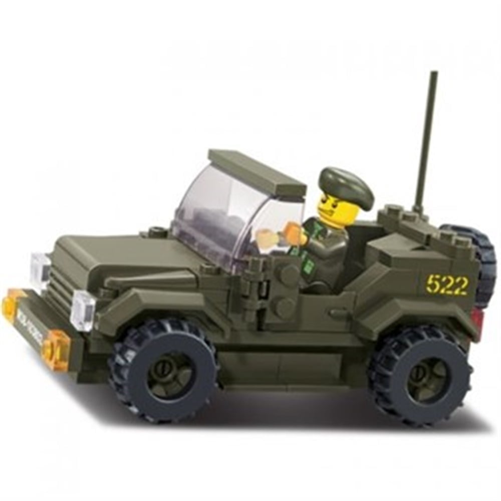SLUBAN LEGO JEEP VE FİGÜR