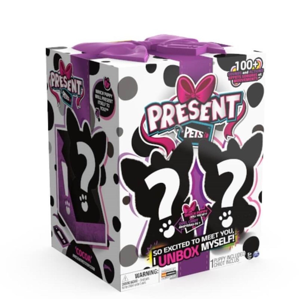 Present Evcil Hayvanlar Sürpriz Köpekcik Mor 6059159 Spin Master SPN 6059159