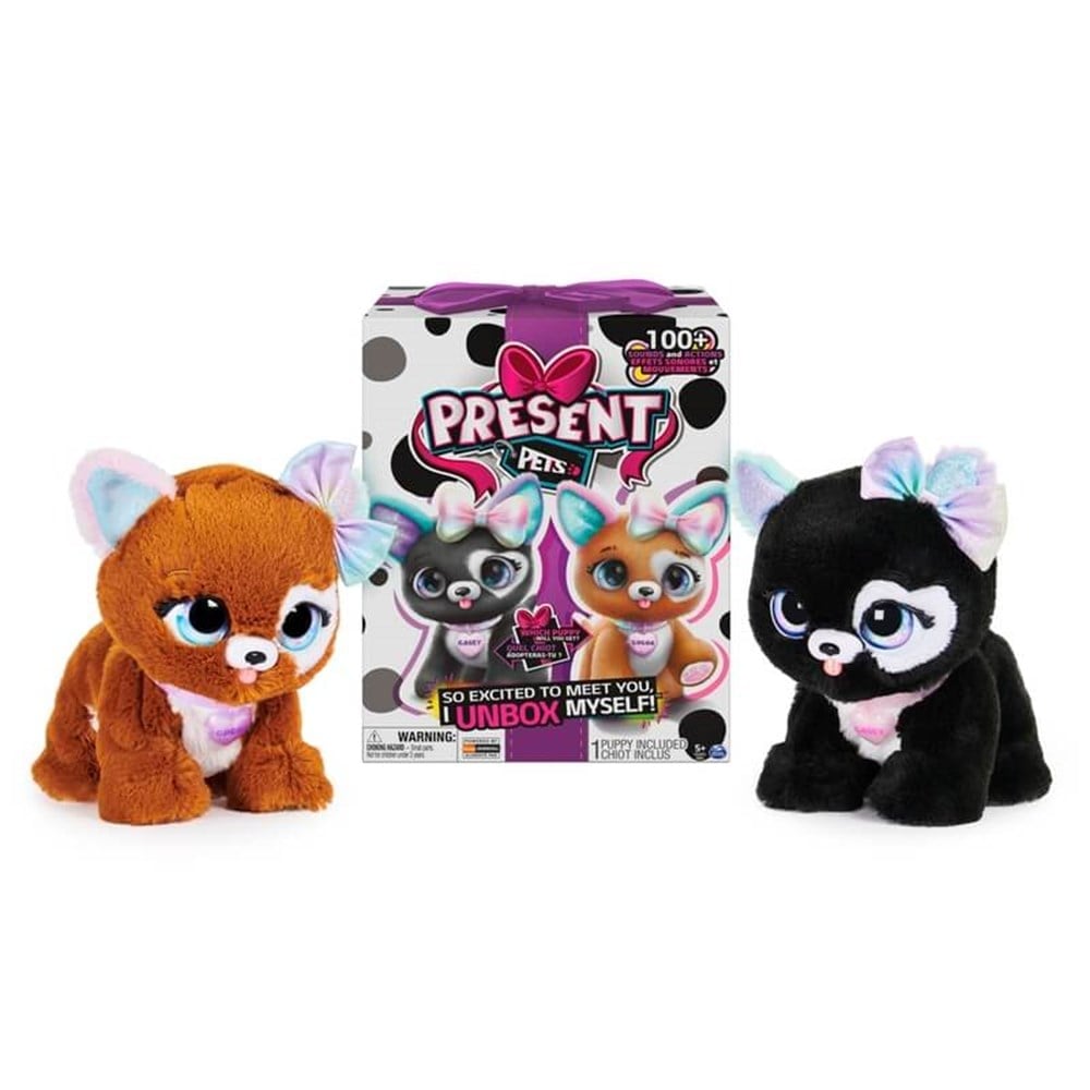 Present Evcil Hayvanlar Sürpriz Köpekcik Mor 6059159 Spin Master SPN 6059159