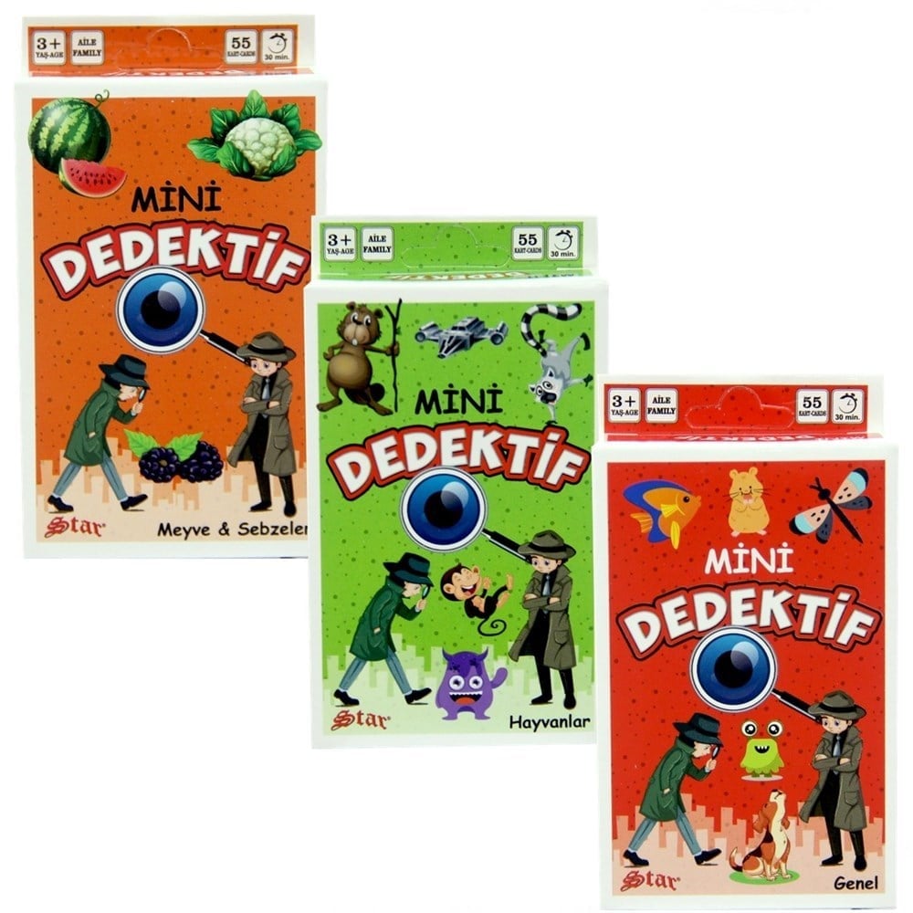 Star Mini Dedektif Oyun Kartları Star 1066431