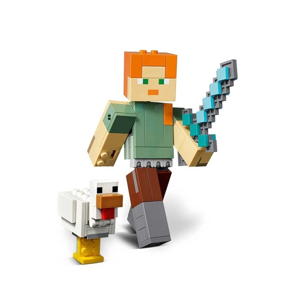 LEGO MINECRAFT TAVUKLU BIGFIG ALEX 21149 Toystop 21149
