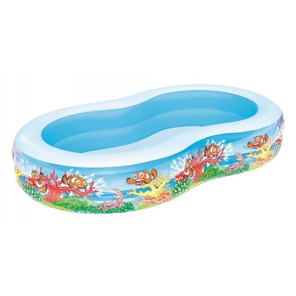 BESTWAY 262X157X46CM JUMBO DESENLI OVAL HAVUZ 54118 Toystop 54118