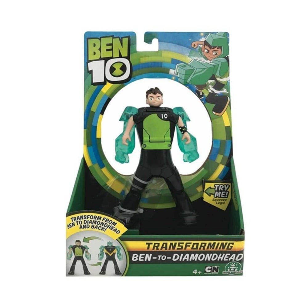 BEN 10 DONUSEN DELUKS FIGUR BEN TO DIAMONDHEAD BEN29000-BEN29002 Toystop BEN29002