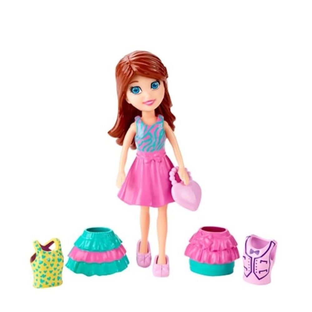 POLLY VE RENKLI KIYAFETLERI CGJ02 LILA Toystop CGJ02