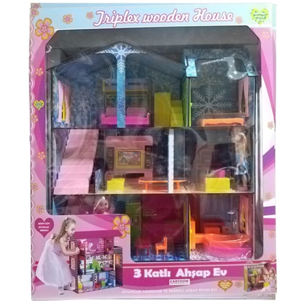 TRIPLEX AHSAP OYUN EVI Toystop CRT70124