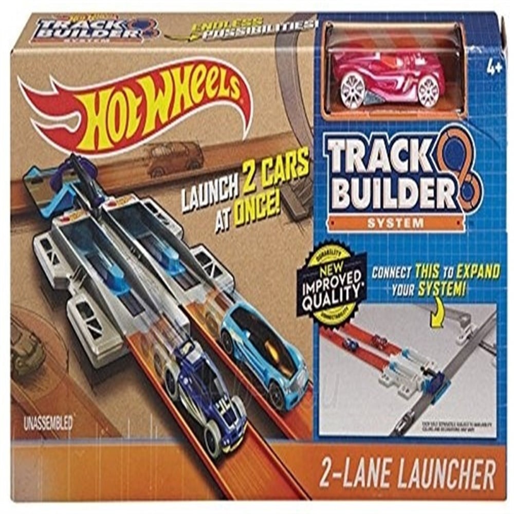 HOT WHEELS TRACK BUILDER LANE LAUNCHER DNH84-DJD68 Toystop DJD68