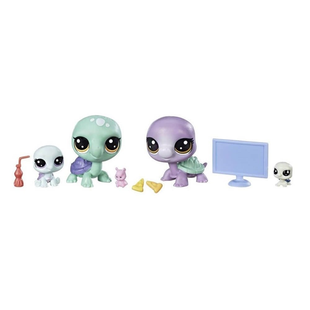 LITTLEST PET SHOP MINIS AILESI FILM GECESI KAPLUMBAGA EKIBI B9346-E1013 Toystop E1013