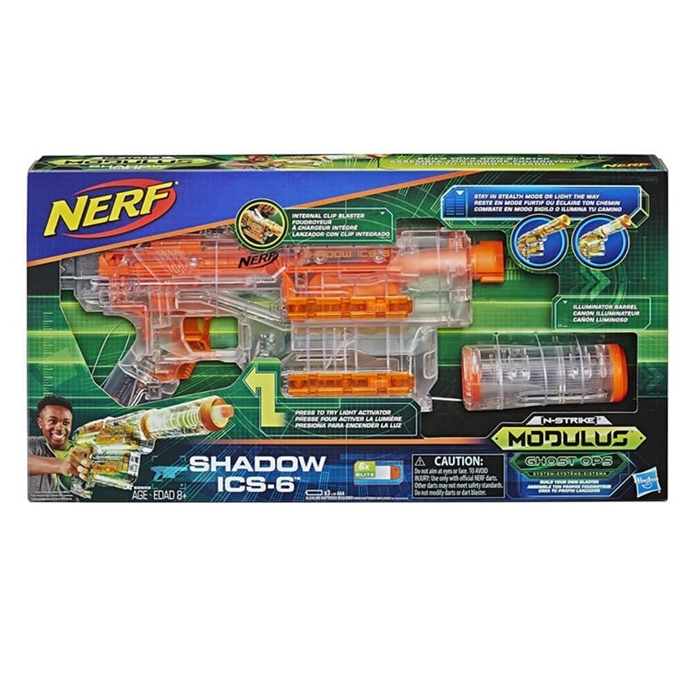 NERF N-STRIKE MODULUS GHOST OPS SHADOW E2655 Toystop E2655