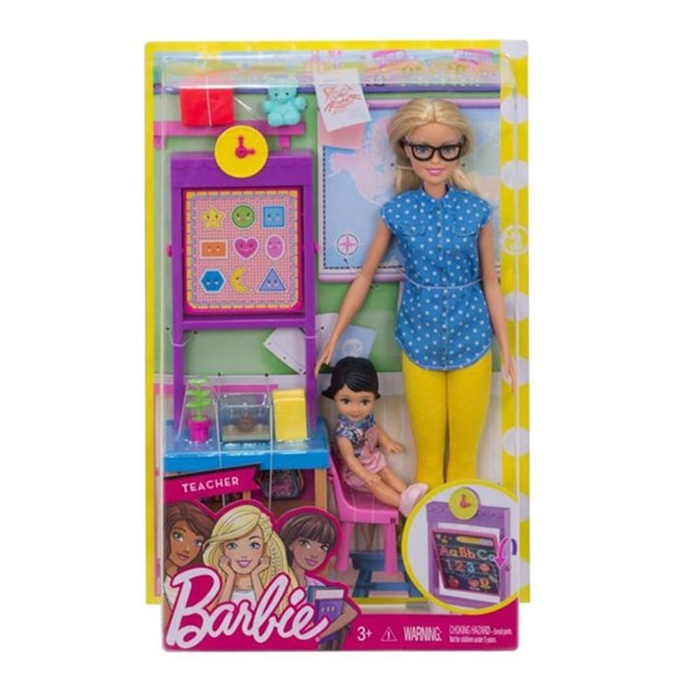 BARBIE BEN BUYUYUNCE OYUN SETI TEACHER Toystop FJB29