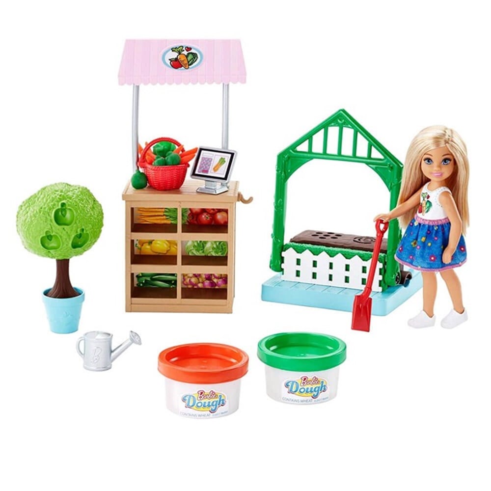 BARBIE CHELSEA BAHCEDE OYUN SETI FRH75 Toystop FRH75