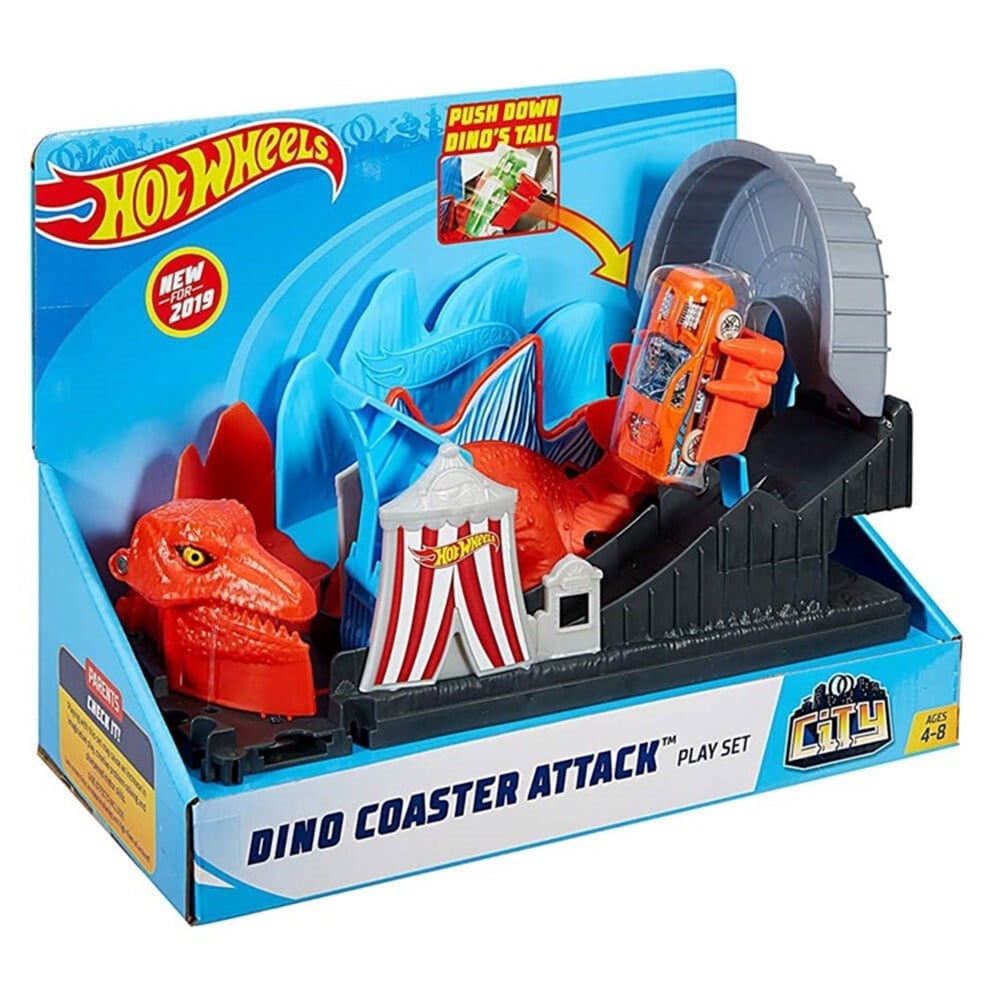 HOT WHEELS SEHIRDE YARATIK MACERASI DINO COASTER ATTACK Toystop GBF93