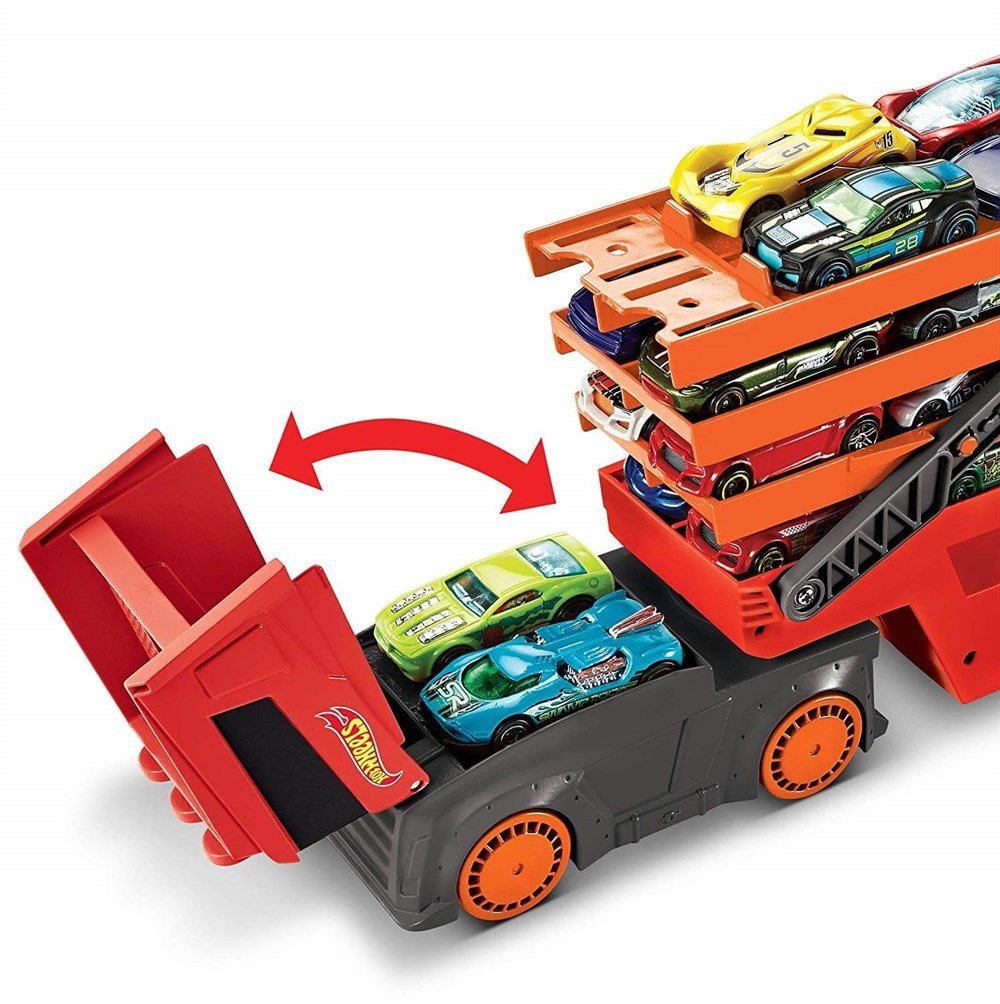 HOT WHEELS MEGA TIR (KIRMIZI & TURUNCU) GHR48 Toystop GHR48