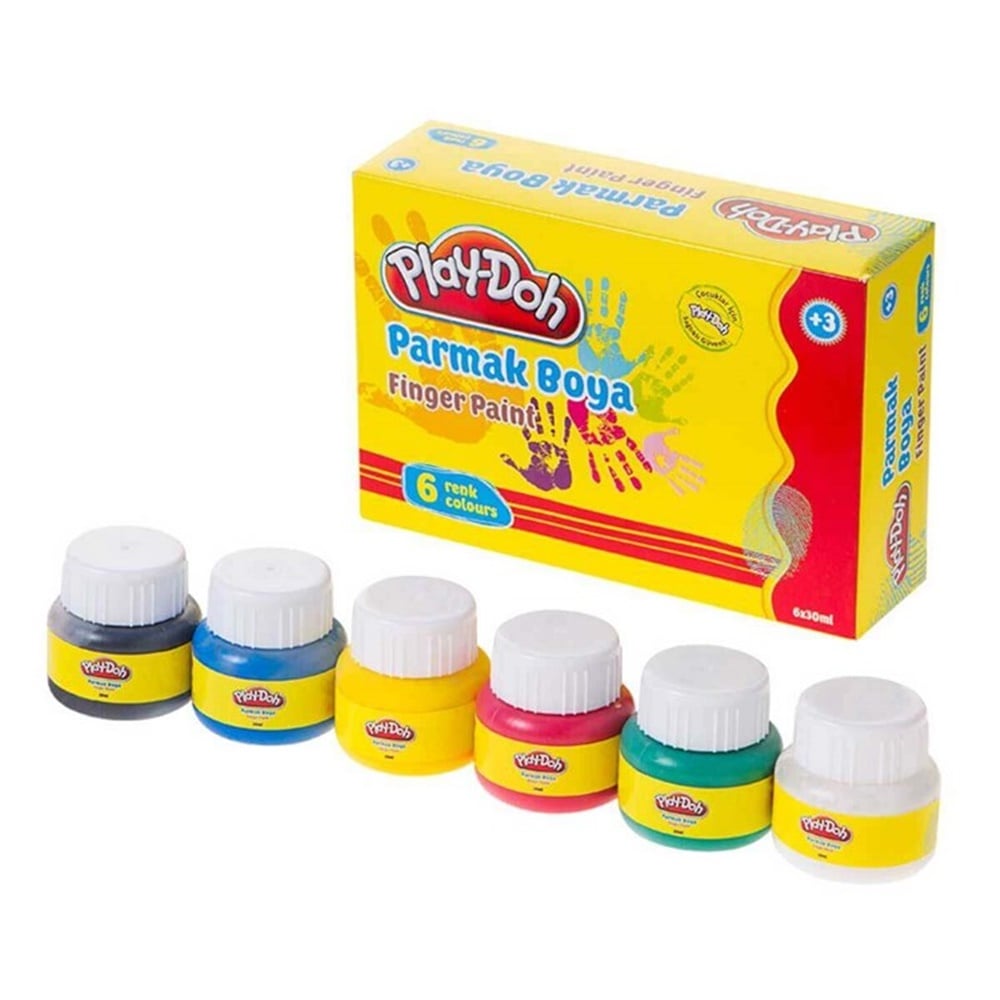 PLAY DOH 6 RENK PARMAK BOYASI Toystop PLAY PR001