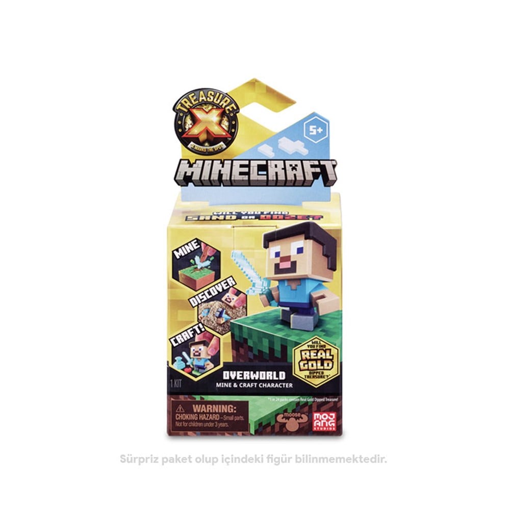 Treasure X Minecraft Figür Avı Sürpriz Paket TRR47000 Treasure X	 TRR47000