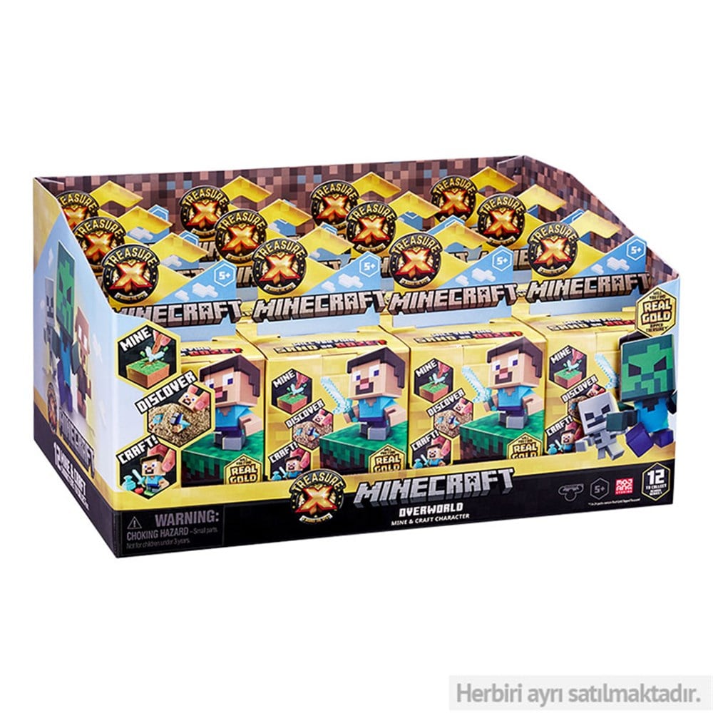 Treasure X Minecraft Figür Avı Sürpriz Paket TRR47000 Treasure X	 TRR47000