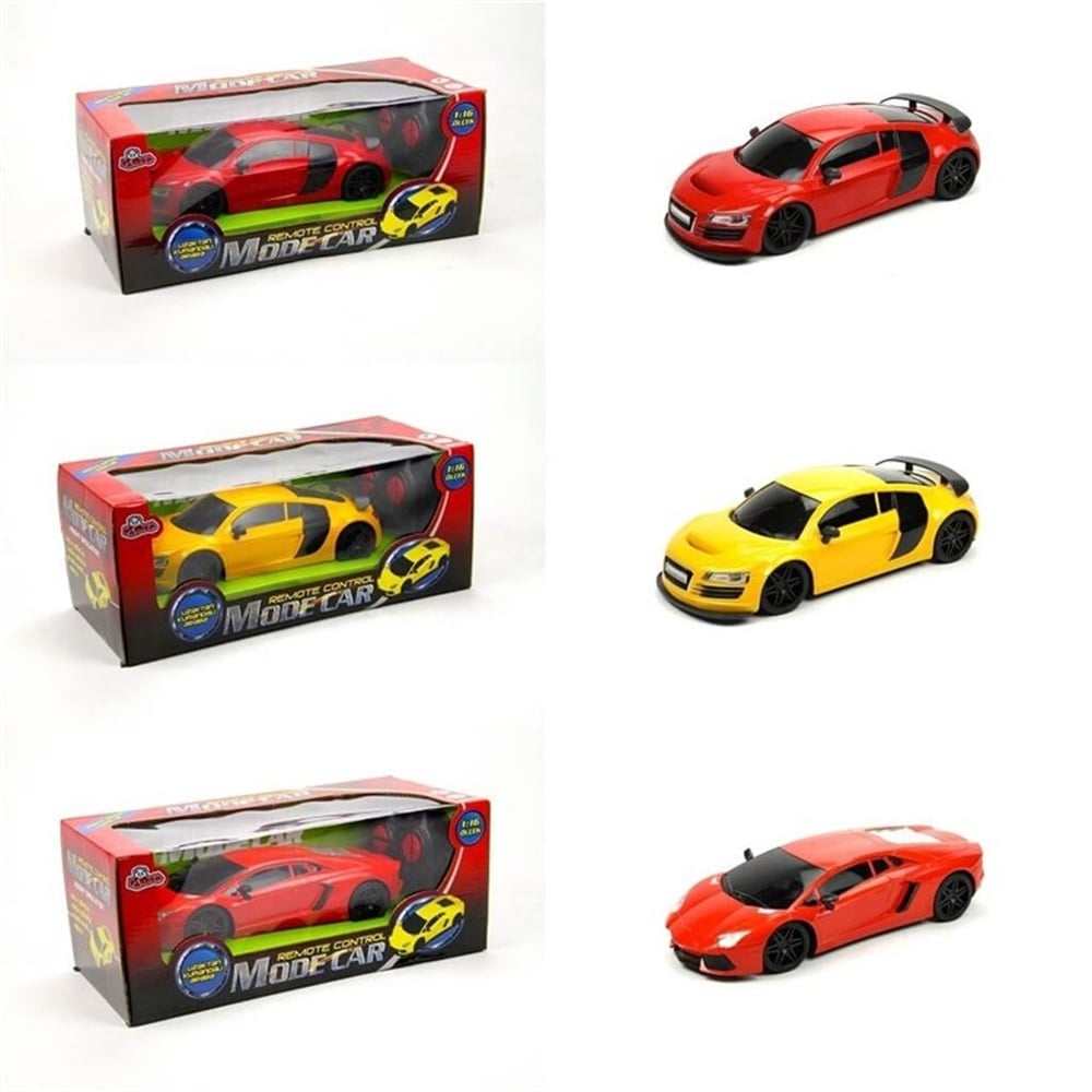 Uzaktan Kumandalı F/F 1:16 Şarjlı Model Spor Araba