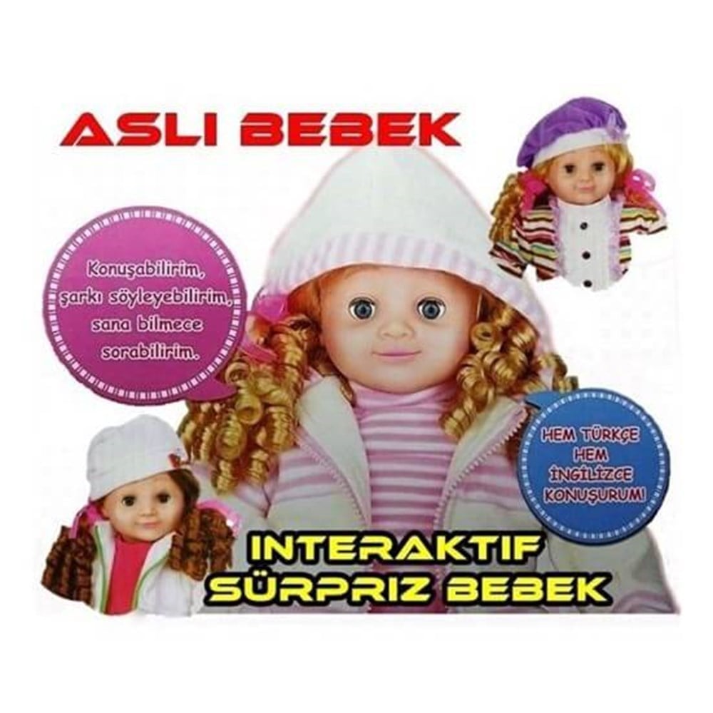 Türkçe İngilizce Konuşan İnteraktif Aslı Bebek Vardem 68020