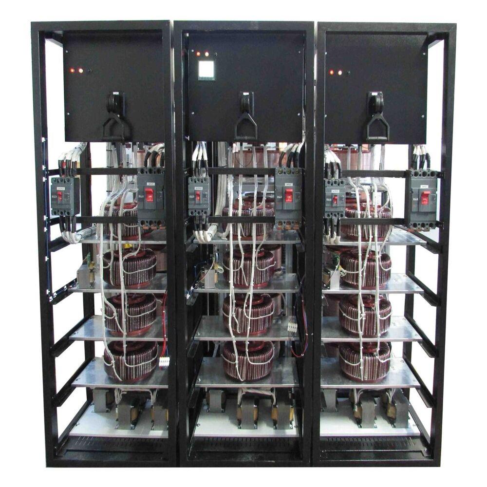 1600 KVA Trifaze Tam Otomatik Servo Voltaj Regülatör Korumalı 275-450V 