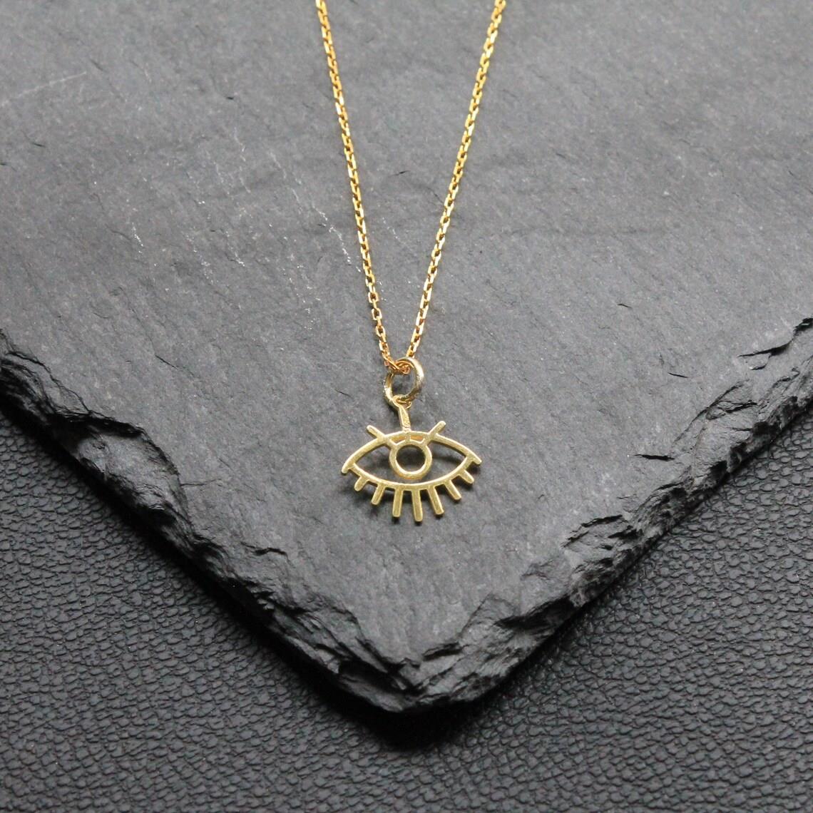 Women CollectionCWC2087Evil Eye Gümüş Kolye