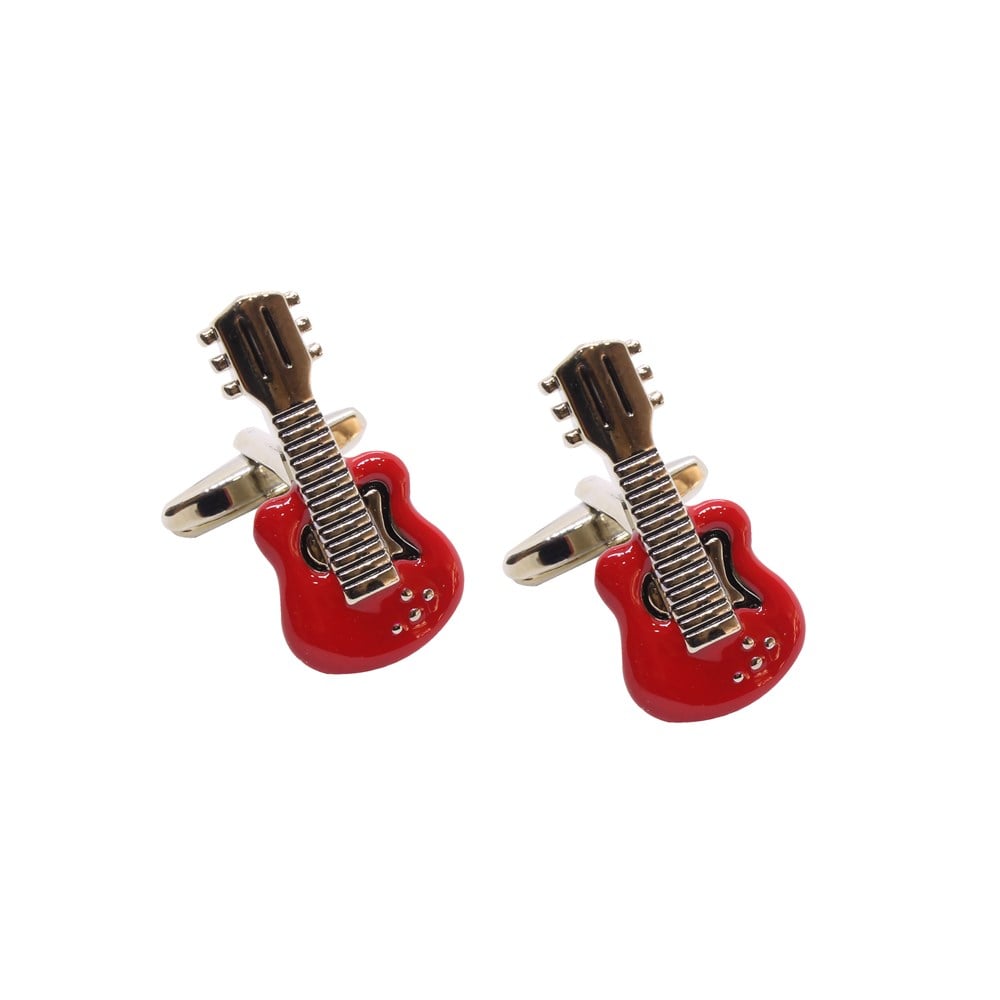 Kol DüğmesiCMC9268Gitar Figürlü Kol Düğmesi 