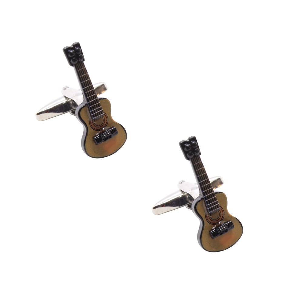 Kol DüğmesiCMC1358Gitar Figürlü Kol Düğmesi 