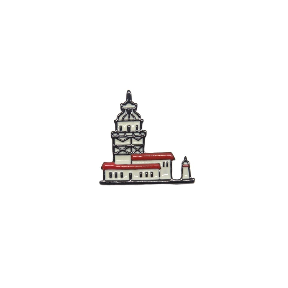 CMC6416Kız Kulesi Pin Broş 