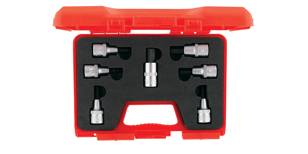 İzeltaş Lokmalı Allen Uç Takımı 1/2'' 7 Parça -  1113 00 1107 