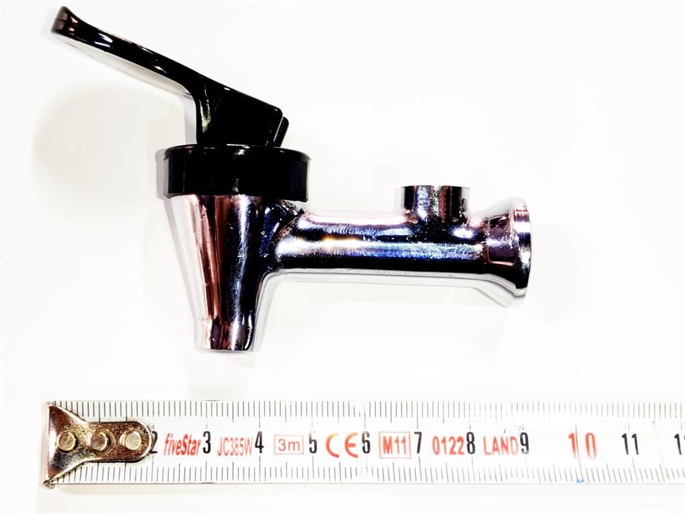 12x1mm arka diş basmalı 12x1mm göstergeli metal musluk