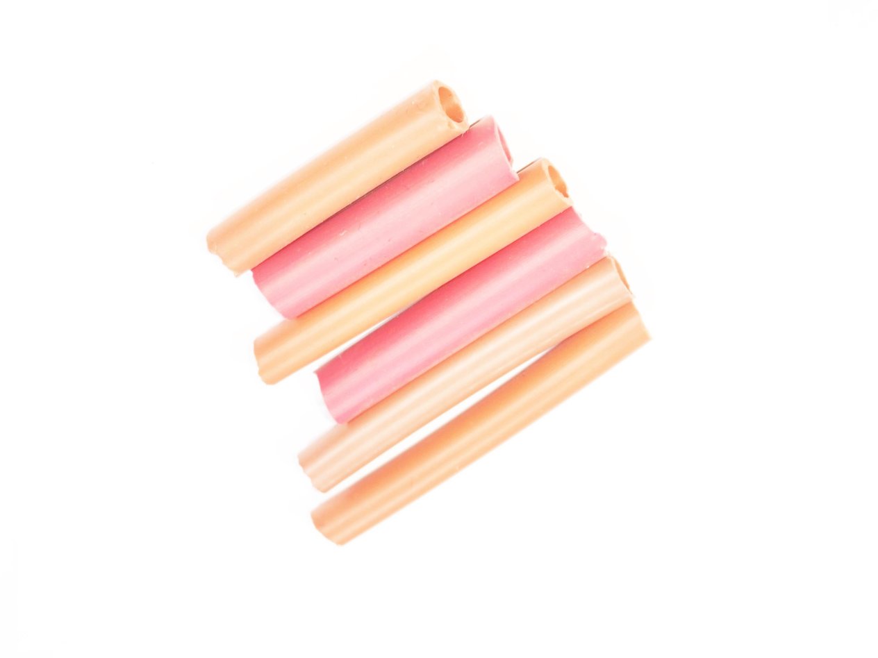 1mm Kırmızı Silikon Makaron - 1mm Red Silicone Tube