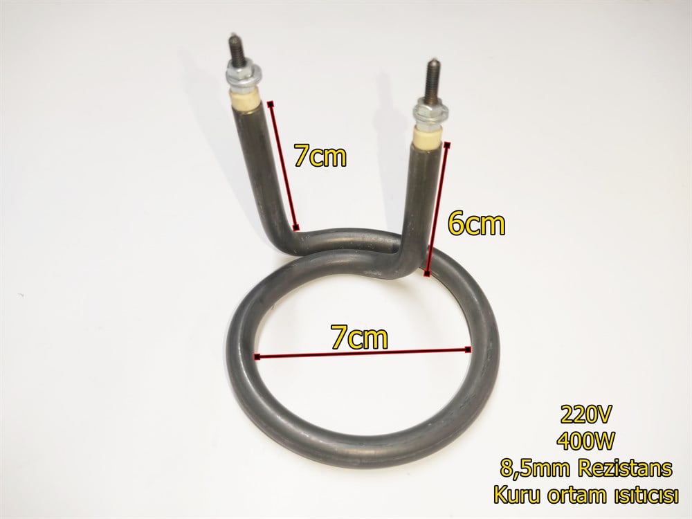 400W 8mm paketleme makinası ısıtıcı rezistansı