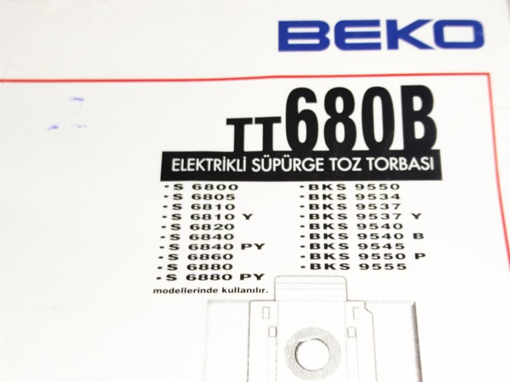 Arçelik Beko TT680B Kağıt Torba (5'li Paket) 