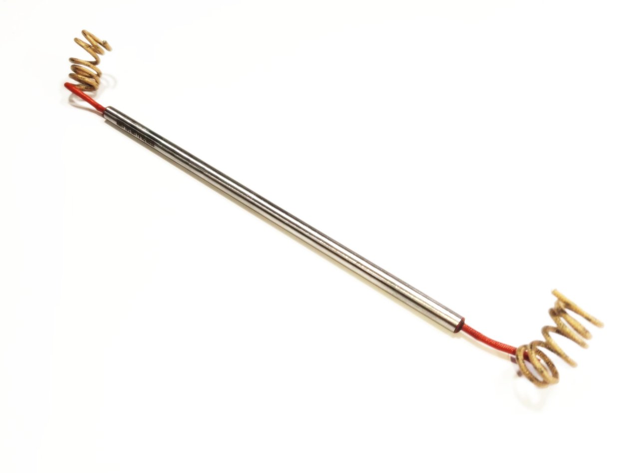 Çene Isıtıcı Rezistans 18cm boy-6,8mm kalınlık-150 Watt-24Volt 