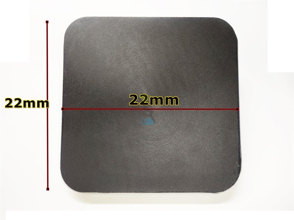 Endüstriyel Ocak 22x22 230V 2600W Square endüstriyel hotplate