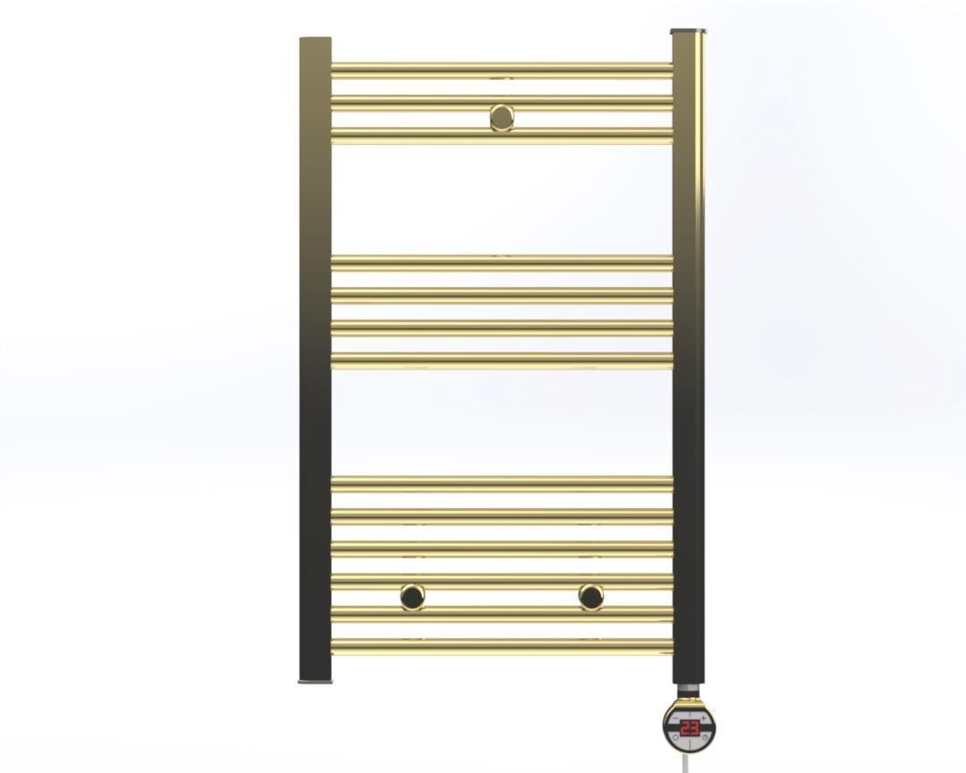 Havlupan Isıtıcı Rezistans 150 W / 230 V / L:330 MM, Altın, Yuvarlak Dijital, HP015 Model