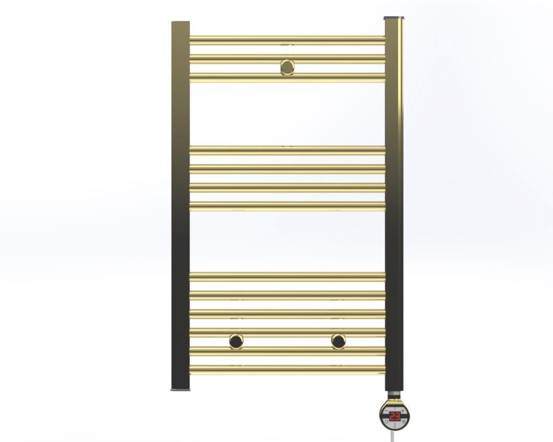 Havlupan Isıtıcı Rezistans 150 W / 230 V / L:330 MM, Altın, Yuvarlak Dijital, HP015 Model