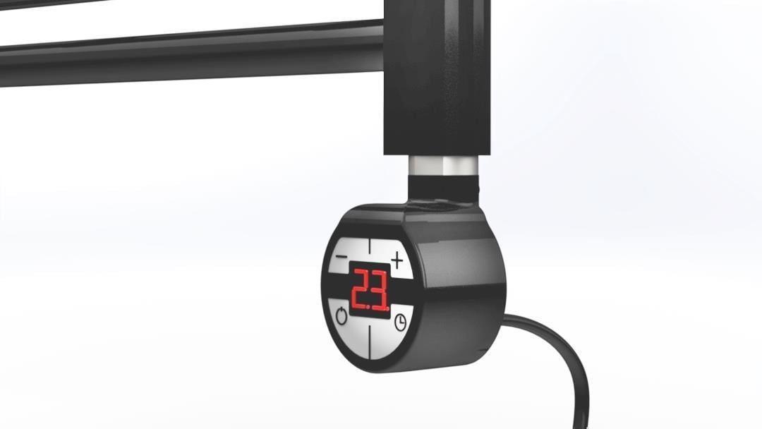 Havlupan Isıtıcı Rezistans 150 W / 230 V / L:330 MM, Siyah, Yuvarlak Dijital, HP015 Model